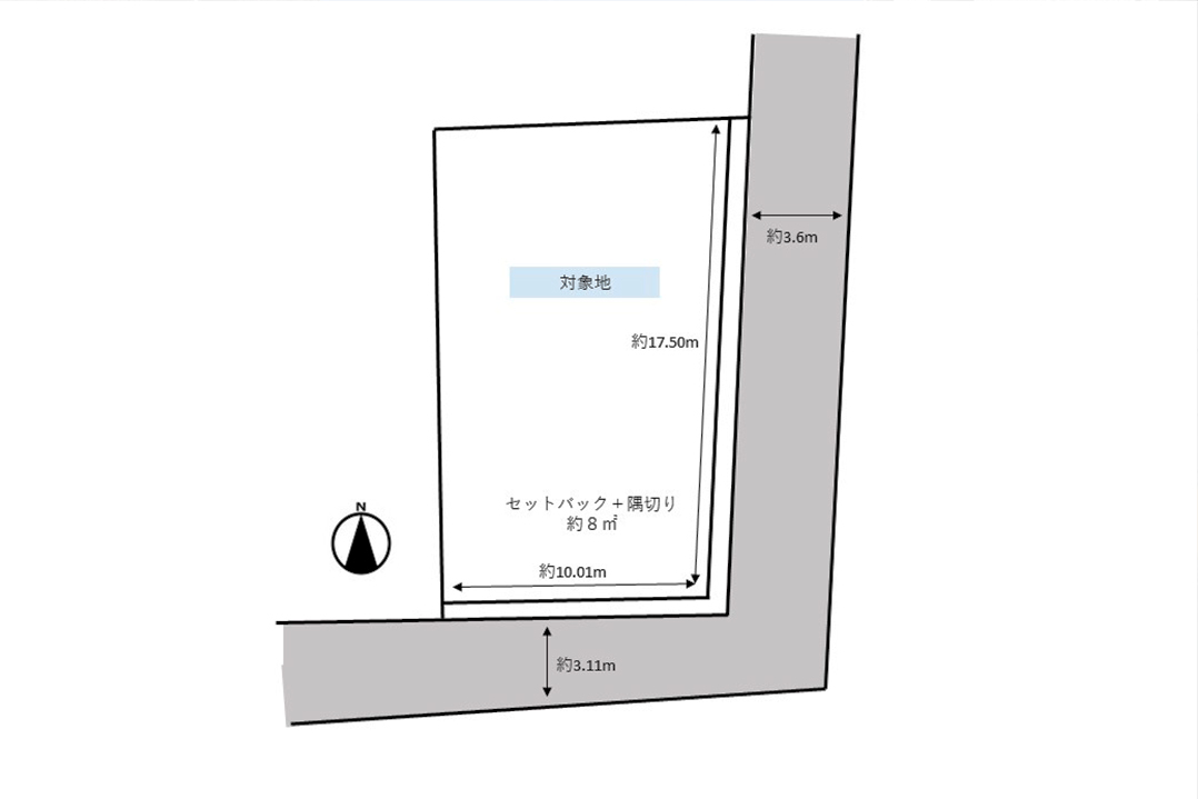 唐人町1丁目土地 画像5